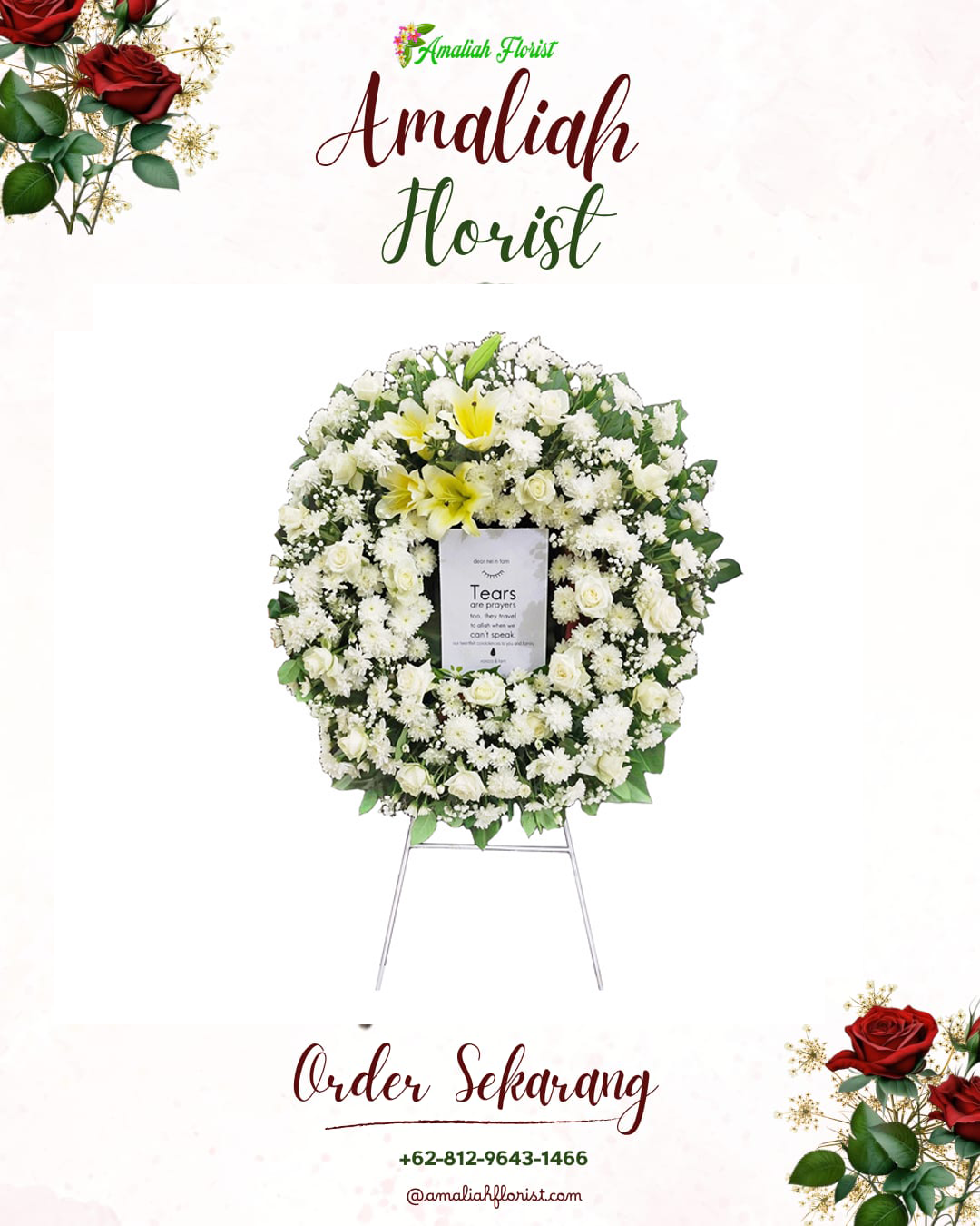 Krans Bunga Duka Cibarusah